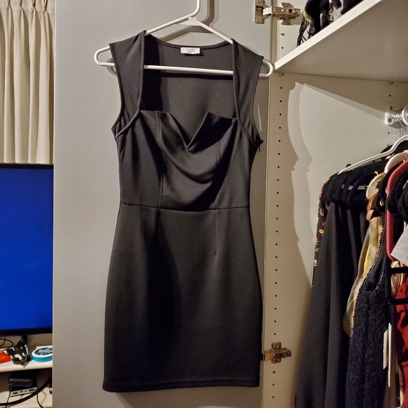TOBI Riviera black bodycon Mini dress size small - Picture 1 of 1